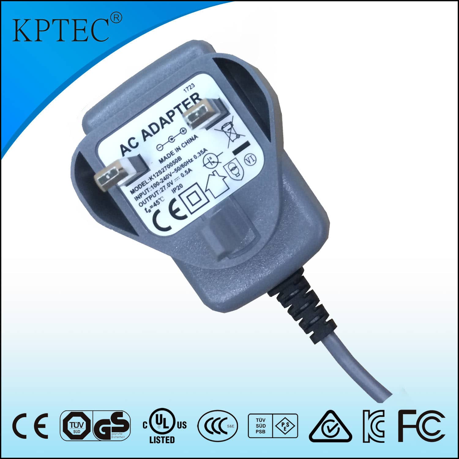 12W英規(guī)灰色