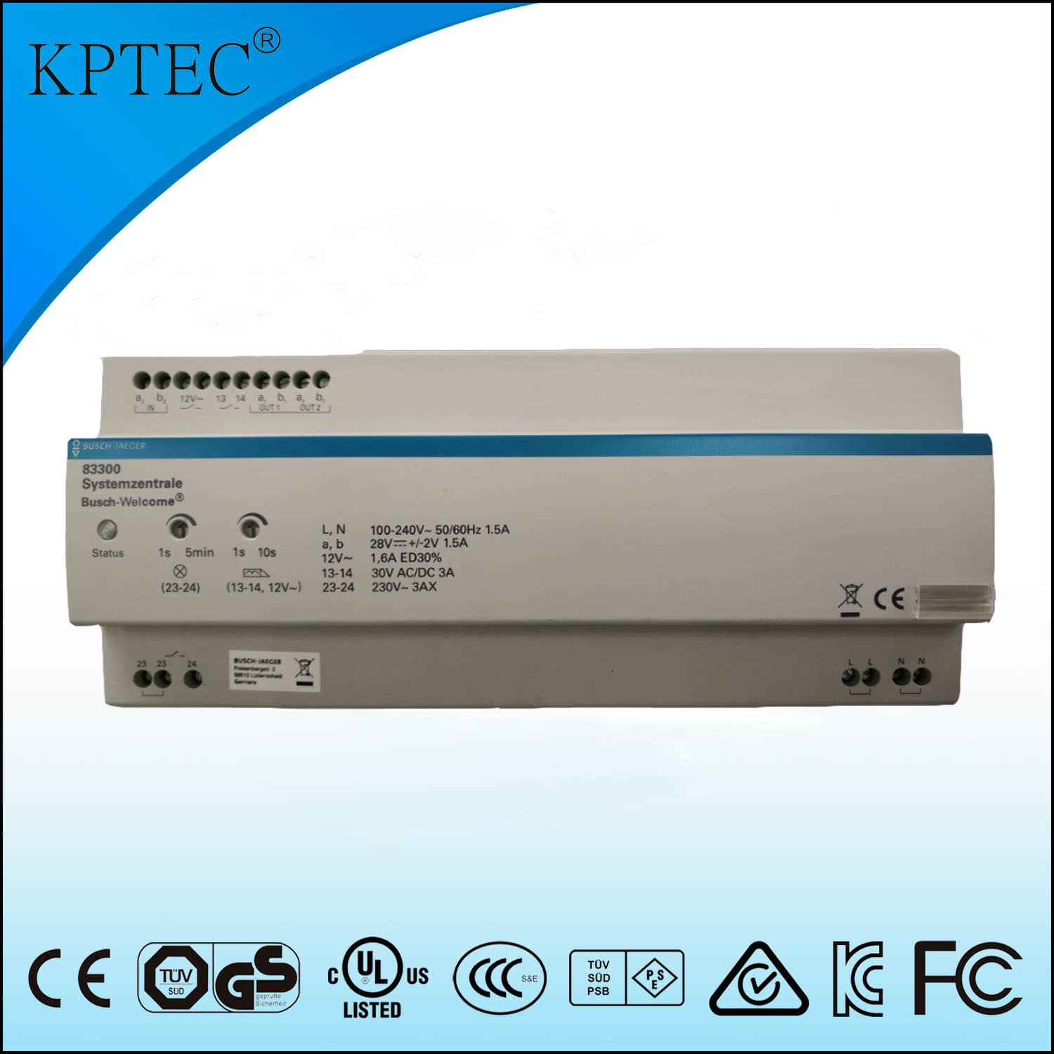 68W工業(yè)電源成品（帶外殼)